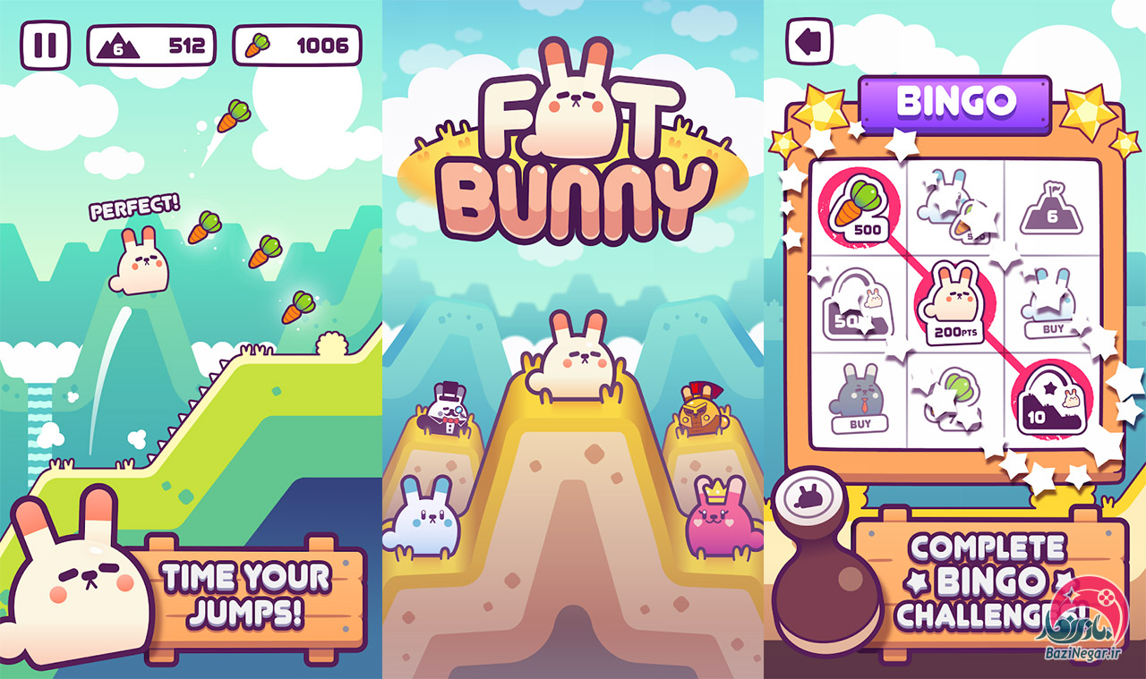 بازی Fat Bunny محصول استودیوی بازی‌سازی Groovy Antoid از لبنان
