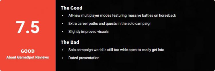 بررسی بازی Mount & Blade: Warband در رسانه گیم‌اسپات