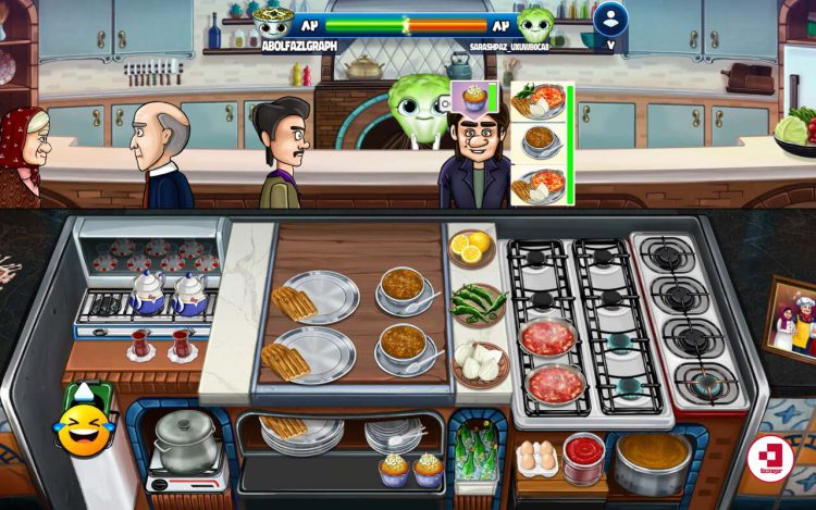 بازی سرآشپز منتشر شد؛ اولین رقابت آشپزی آنلاین